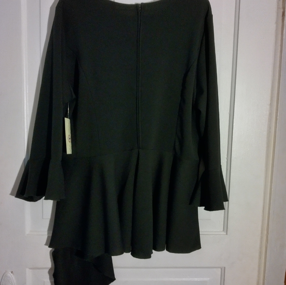 Black top, brand is Zadiebs and the size is 3X. - Picture 2 of 4